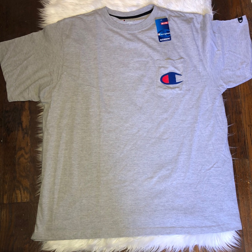Champion tee with pocket NWT